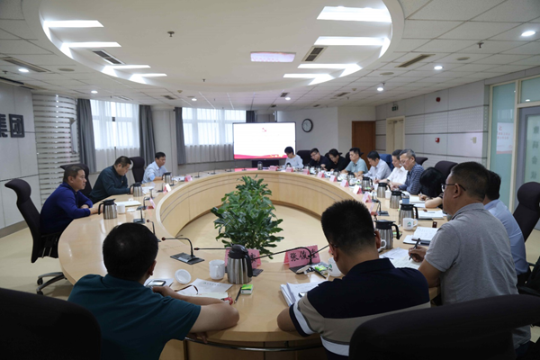 市国资委党史学习教育第三督导组到山东金年金字招牌(jinnian)集团督导理论学习中心组专题学习